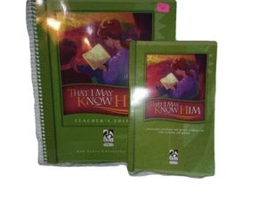 That I May Know Him Student/Teachers Editions High School Bible BJU Press - Foto 1 di 2