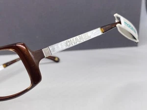 CHANEL Eyeglasses Frames woman Braun Angular Plastic Miroir Mirror 3177 Np - Picture 1 of 15