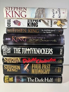 Stephen King Hardcover Lot - Four Past Midnight, The Dark Half, Tommyknockers - Picture 1 of 13
