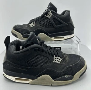 Air Jordan 4 Retro SE Mid Black Canvas DH7138-006 Mens Size 9.5 (Project) - Picture 1 of 13