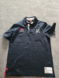 Canterbury Of New Zealand Polo Shirt Men’s Size Med - Rugby CCC Collared - Picture 1 of 9