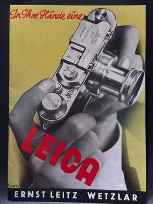 #A0801- In Ihre Hände eine Leica , Leitz Broschüre Brochure - image 1 of 2