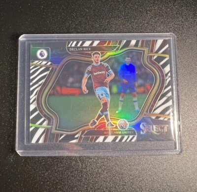 DECLAN RICE 2022-23 Select Field Level Zebra Prizm 09/25 - Image 1 of 3
