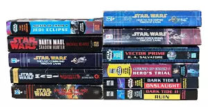 Star Wars Lot of 11 Books The New Jedi Order - Legends - Picture 1 of 1