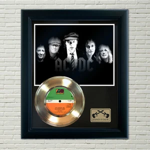 AC/DC "You Shook Me All Night Long" Framed Record Display - Picture 1 of 4