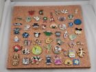 50 ASSORTED DISNEY TRADING COLLECTOR PIN'S WITH MICKEY PIN BACKS       GROUP BBB
