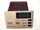 New Vintage Seiko Quartz Alarm Chronograph QEK151G YS50A Travel LCD Alarm Clock