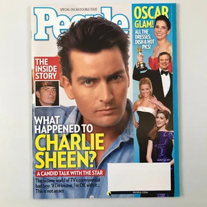 People Magazine March 14, 2011 Subscription Edition Cover: Charlie Sheen - Picture 1 of 3
