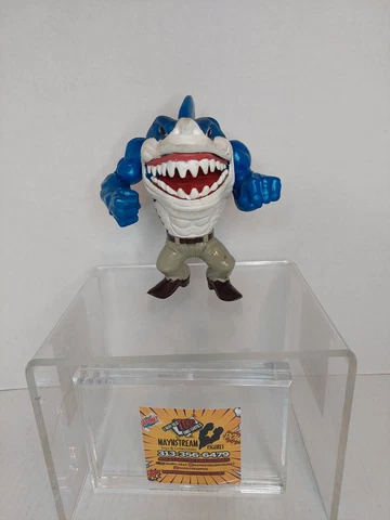 VTG 1995 MATTEL STREETWISE Street Sharks RIPSTER 2 Metallic Skin Cover