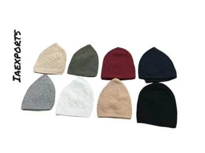 Nueva gorra de oración islámica kufi egipcia para hombre sombrero musulmán Topi Namaz Foto 1 de 3