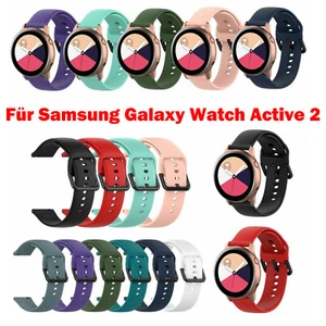 Per Samsung Galaxy Watch Active 2 40 mm 44 mm cinturino orologio silicone bracciale LUK - Foto 1 di 22