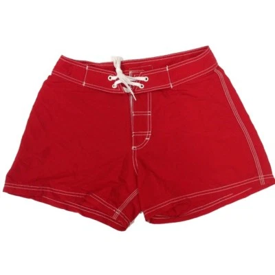 Baúl corto de natación surf paddle surf 4" clásico para mujer - rojo 7/9/11/13/15 Foto 1 de 4