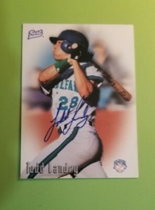 1997 Best Autograph Series Todd Landry FREE SHIPPING