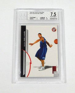 2005-06 Topps Pristine Deron Williams #103 Rookie Jazz BGS 7.5