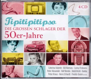 4 CD Box Die grossen Schlager der 50er-Jahre - Tipitipitipso  NEU & OVP - Bild 1 von 2