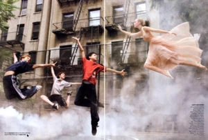 2008 Elgort Caroline Trentini Billy Elliot MAGAZIN EDITORIAL - Flight of Fancy - Bild 1 von 6