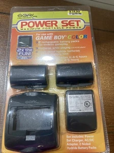 Vintage SGRL POWER SET Maximum Portable Power For Use With Game Boy Color NIP - Picture 1 of 3