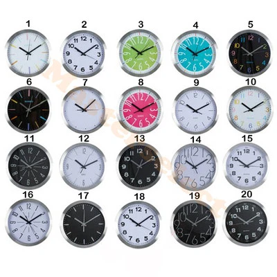 Reloj de Pared Diseño Cocina Redonda 30cm Suspendida Silencioso Decorativo Promo - Imagen 1 de 2