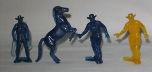 Nabisco Sky King Cereal Premium Toy Figures Clipper, Horse & 2 Sheriffs