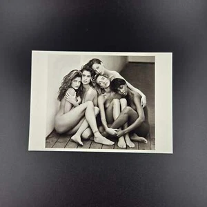 Stephanie, Cindy, Christy, Tatjana, Naomi Hollywood - 1989 - Vintage Postcard - - Picture 1 of 2