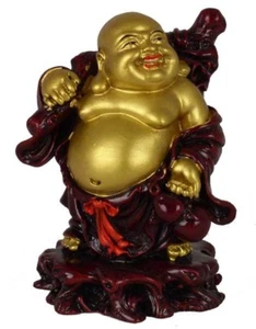 COLECCIÓN HONG TZE - FIGURA BOLSA DE DINERO DE BUDA DE LA SUERTE (DOBLE TONO) - Imagen 1 de 1