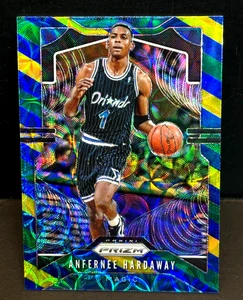 Anfernee Hardaway 2019-20 Panini Prizm Blue Yellow & Green Prizm SP #12 Magic - Picture 1 of 2