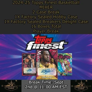 Jason Kidd 2024-25 Topps Finest BK 2 Case - 1X Hobby + 1X Delight BREAK #3 - Picture 1 of 3