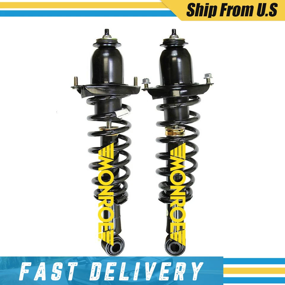 2 задние полные стойки и пружины катушки Monroe для Toyota Corolla 14-19 L4 1,8 л - Изображение 1 из 4