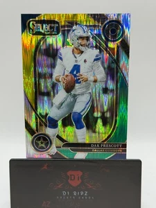2024 Panini Select Yellow & Green Prizm Dak Prescott #229 - Bild 1 von 2