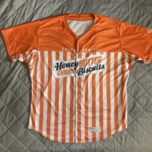 Corpus Christi Hooks MiLB - Whataburger Honey Butter Chicken Biscuits Jersey 2XL - Picture 1 of 13