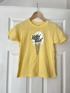 Lickin' Good Size M Youth Tillamook Ice Cream Graphic Tee Shirt By Next Level - Picture 1 of 4