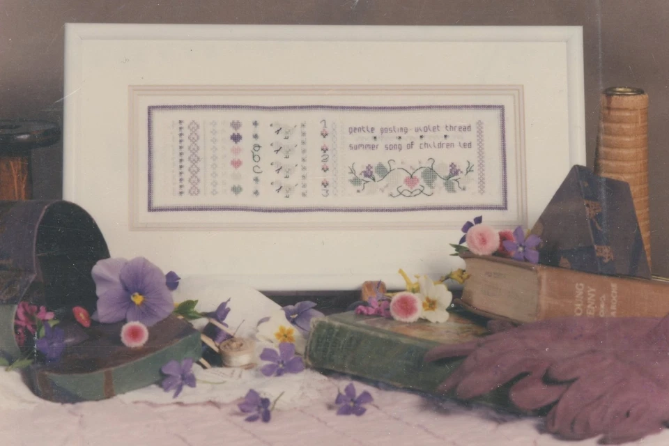 Shepherds Bush Summer Song Sampler Counted Cross Stitch Pattern - Image 1 of 1