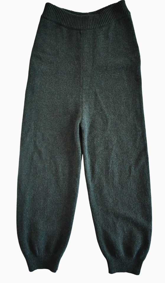 $590 New THE ROW KIDS/GIRLS Louie 100% CASHMERE Knit Jogger Track Pants Size 8 - Image 1 of 4