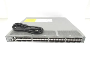 Cisco DS-C9148S-K9 MDS 9124S 48x Port 16G SFP FC Switch 2x AC Power 1U No RMK - Picture 1 of 10