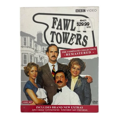 Fawlty Towers: the Complete Collection (Remasterizado) (DVD, 1975) - Imagem 1 de 3