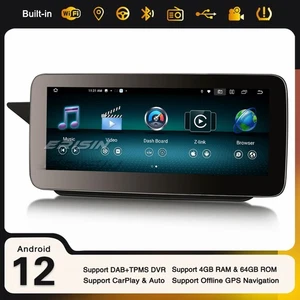 10,25" IPS Android 13 Autoradio CarPlay 64Go Navi Mercedes E Classe C207 NTG 4.0 - Imagen 1 de 24