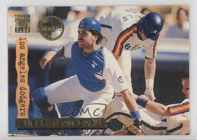 1994 Topps Stadium Club Super Team Members Only Mike Piazza #7 HOF - Image 1 of 2