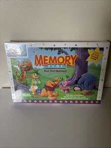 Vintage 1996 Disney Winnie the Pooh Memory Matching Game NEW COMPLETE Milton - Picture 1 of 5