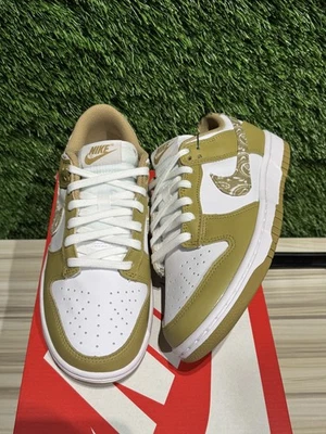 Size 6M/7.5W - Nike Dunk Low Essential Paisley Pack Barley (Women's) Sz 6M/7.5W  - Image 1 of 4