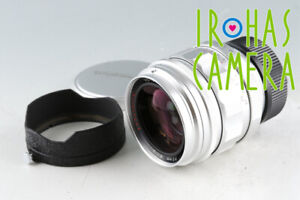 Voigtlander Nokton VM 35mm F/1.2 ASPHERICAL - Silver Lens for Leica M #44017 E5