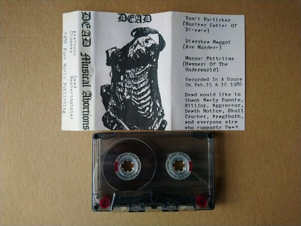 DEAD Musical Abortions Tape, Nuclear Death Repulsion Death Atrocity Autopsy Foto 1 de 1