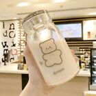 Reusable Transparent Gifts Thick Glass Water Bottle Cups Drinking Cup Tumbler