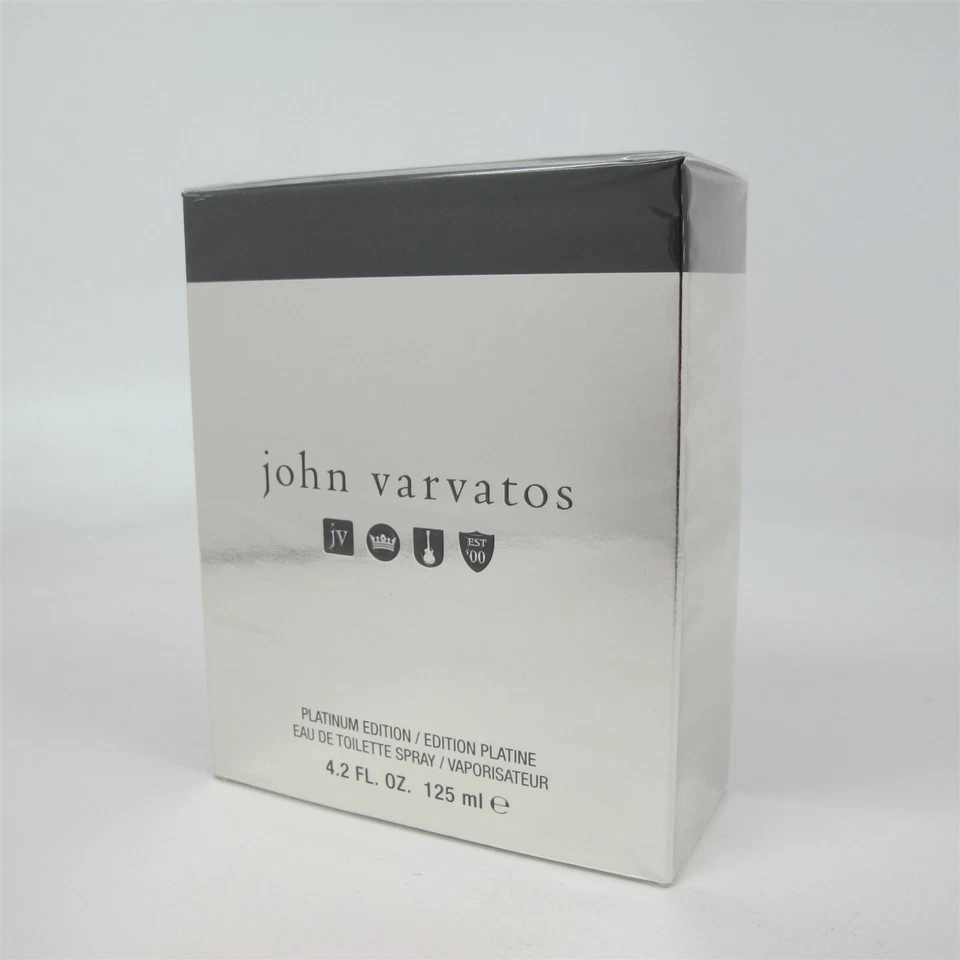 JOHN VARVATOS Platinum Edition 125 ml/4,2 oz Ea ude toilette spray nuevo en caja Foto 1 de 1