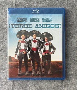 Three Amigos (Blu-ray, 1986) *REGION A* - BRAND NEW & SEALED - Picture 1 of 2
