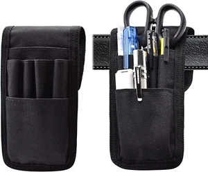2 Pcs Belt Pen Holder Pencil Pouch Detachable Pencil Sleeve Case Hold Pens Ruler - Picture 1 of 7