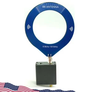 Mini Loop Antenna 9.9khz-181mhz SMA Interface Radio Antenna for TEF6686 Receiver - Zdjęcie 1 z 10