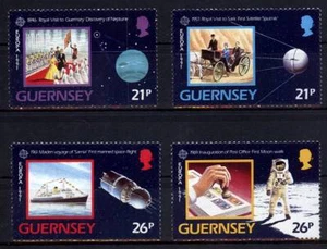 104793/ Guernsey 1991 - Mi 518/21 - EUROPA - Raumfahrt - ** - Picture 1 of 1