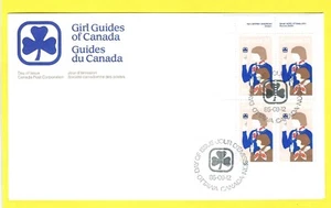 1985 FIRST DAY COVER - GIRL GUIDES OF CANADA 75th ANNIVERSARY - Bild 1 von 2