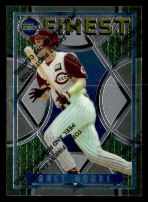 Bret Boone 1995 Finest  Card #54 Cincinnati Reds - Image 1 of 2
