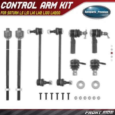 8x Barra estabilizadora delantera eslabones y extremos de varilla de amarre para Saturn LS LS1 LW1 LW2 L100 LW200 LW300 Foto 1 de 4